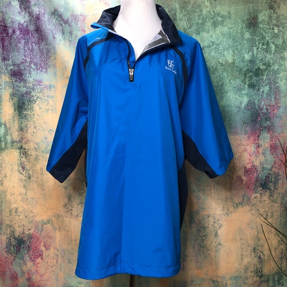 short sleeve rain pullover